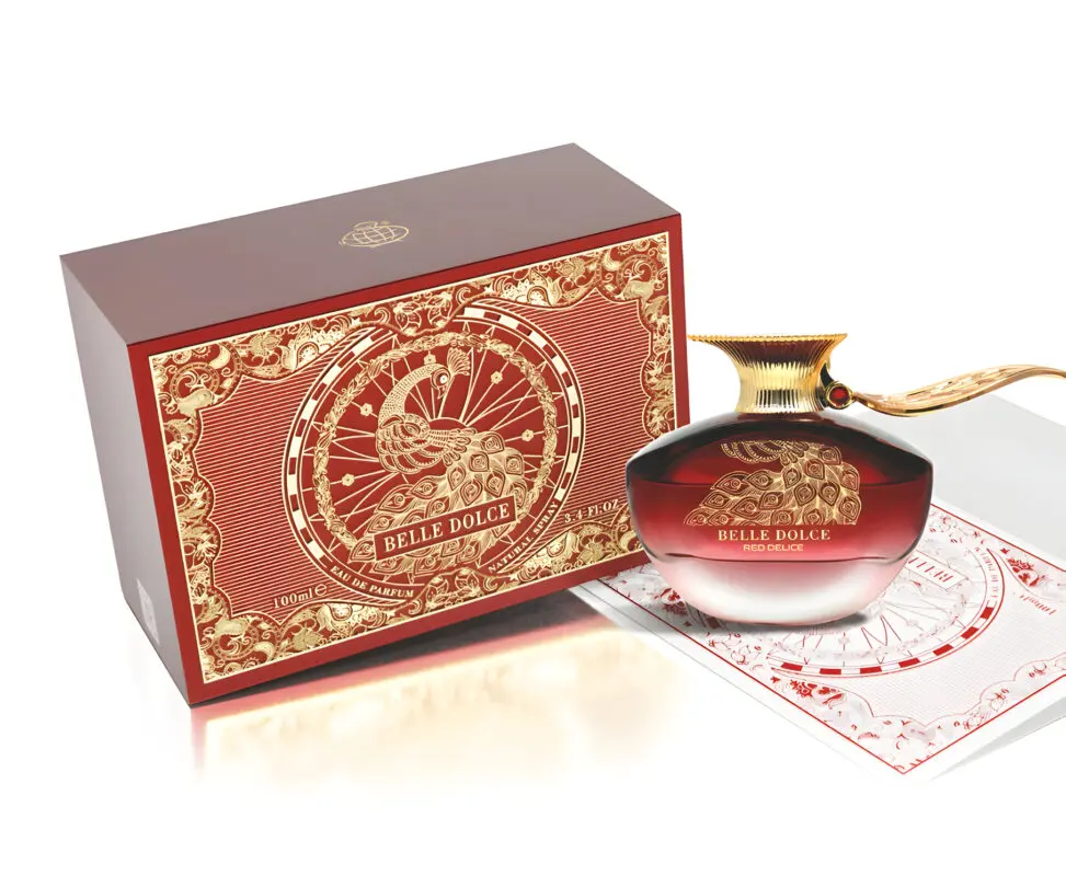 Fragrance World Belle Dolce Red Delice: equivalente Kayali Eden Juicy Apple