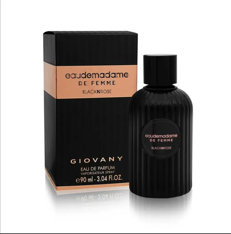 Fragrance World EauDeMadame De Femme BlackNRose: equivalente Givenchy Eaudemoiselle Essence des Palais