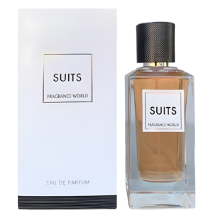 Eau de Parfum Suits di Fragrance World, Unisex, 100 ml