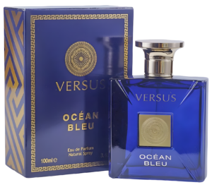 Eau de Parfum Versus Ocean Bleu di Fragrance World, Uomo, 100 ml