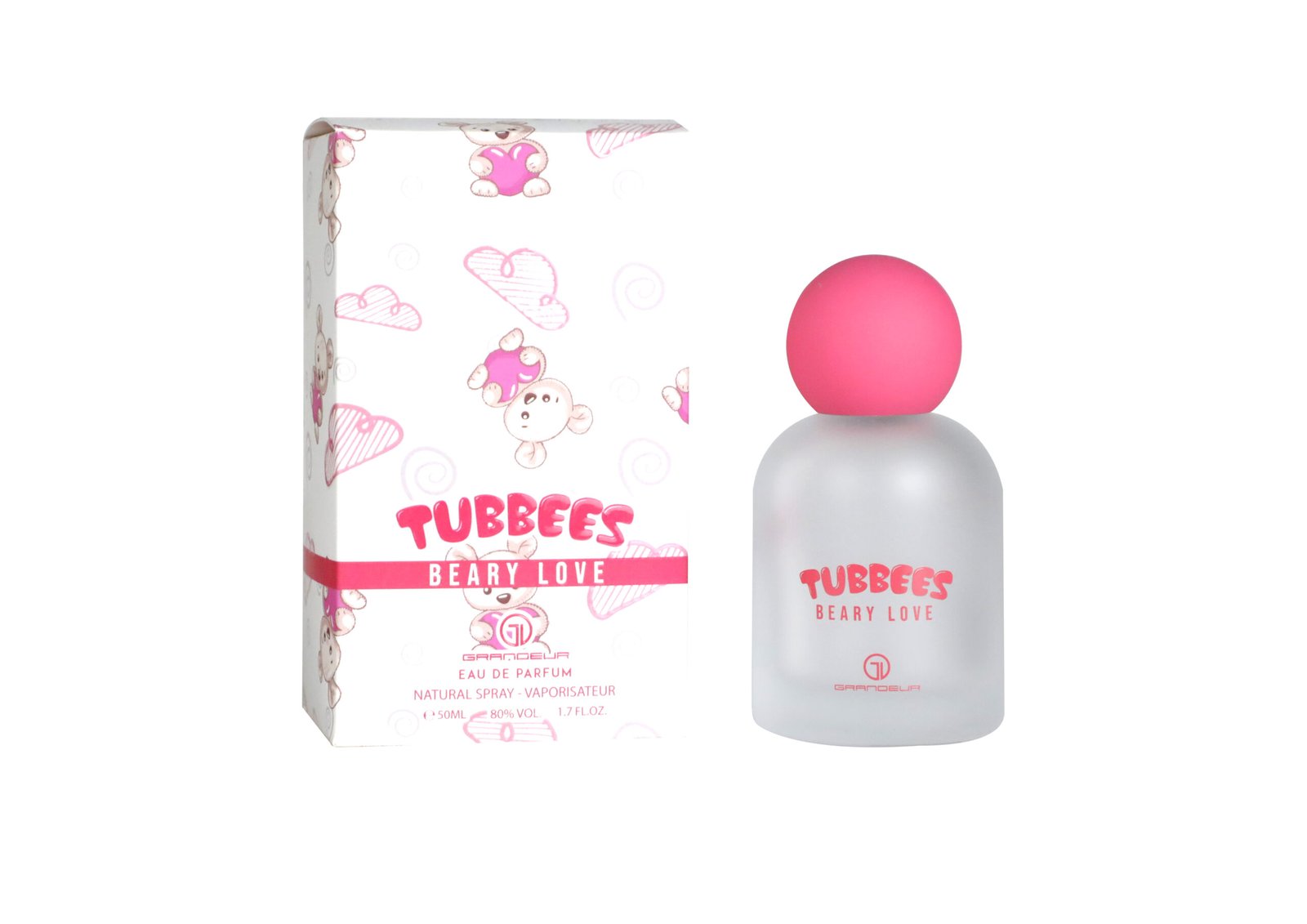 Eau de Parfum Tubbees Beary Love, Unisex, 50 ml