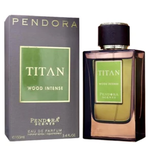 Eau de Parfum Paris Corner, Titan Wood Intense, Uomo, 100 ml