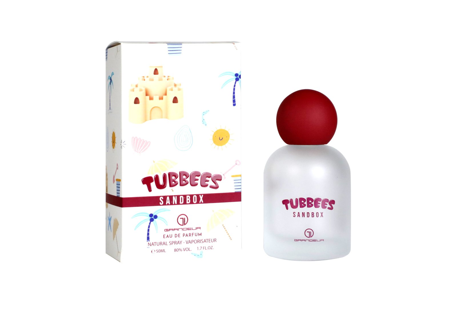 Eau de Parfum Tubbees Sandbox, Unisex, 50 ml