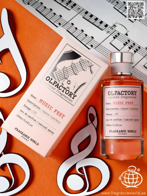 Eau de Parfum Olfactory Music Fest di Fragrance World, Uomo, 100 ml