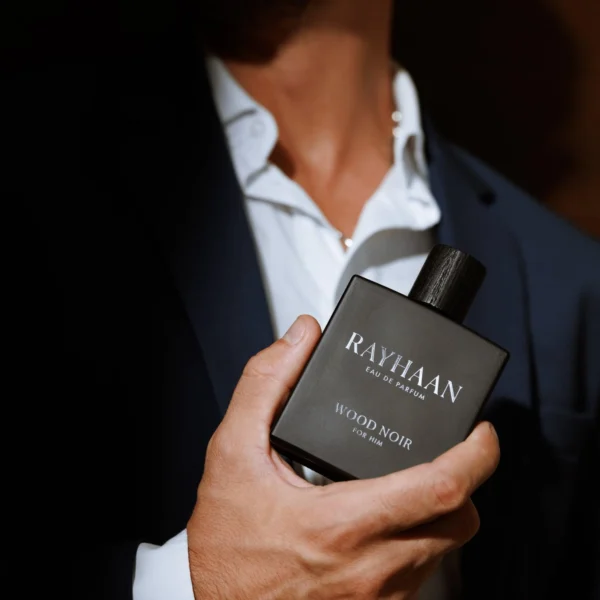 Eau de Parfum Wood Noir di Rayhaan, Uomo, 100 ml