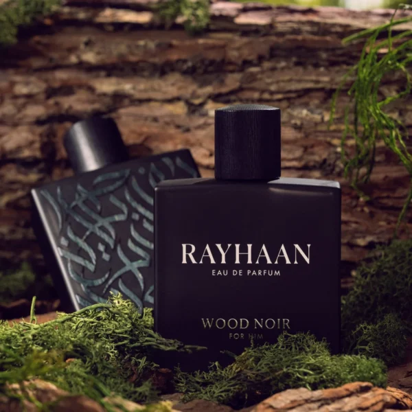 Eau de Parfum Wood Noir di Rayhaan, Uomo, 100 ml