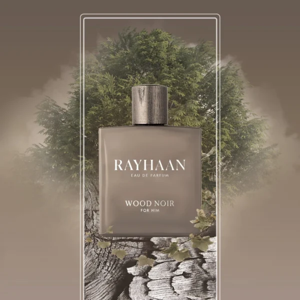 Eau de Parfum Wood Noir di Rayhaan, Uomo, 100 ml