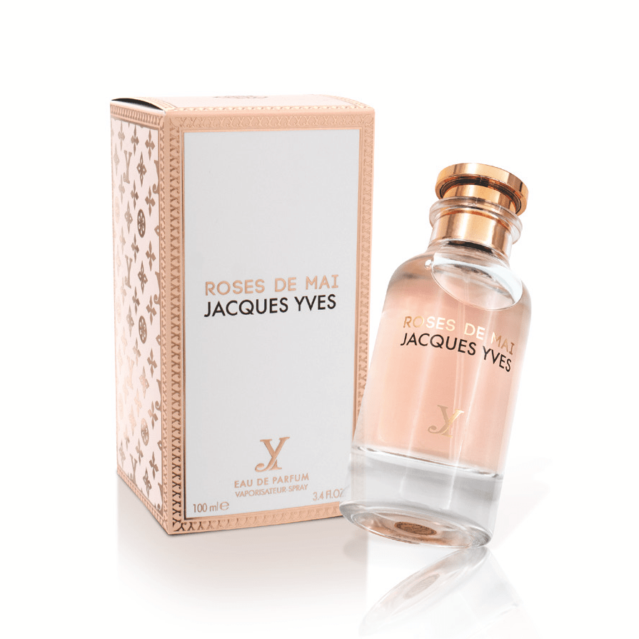 Eau de Parfum Fragrance World, Jacques Yves Yves Roses De Mai, Donna, 100 ml