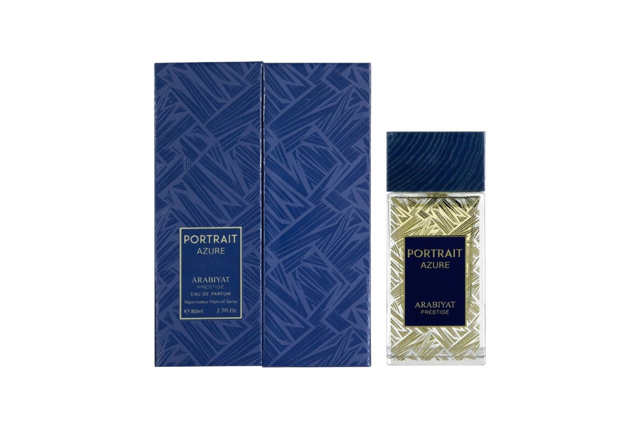 Eau de Parfum Arabiyat Prestige Portrait Azure, Uomo, 80 ml