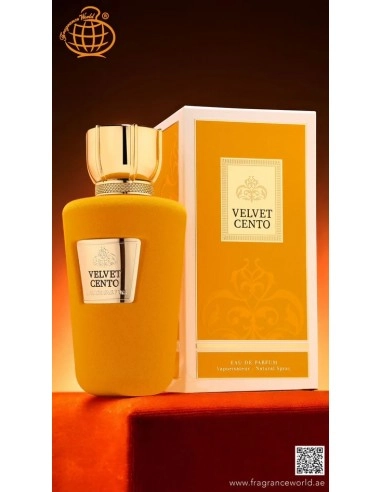 Eau de Parfum Velvet Cento di Fragrance World, Unisex, 100 ml